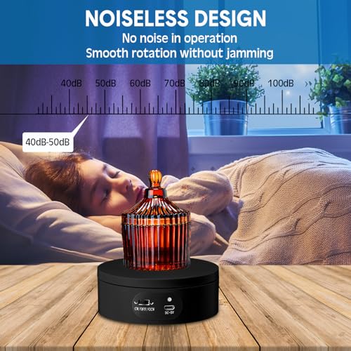 Professional Photography Turntable Motorized