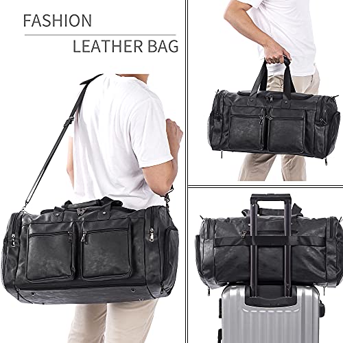 Travel Bag with Shoe Pouch and Strap