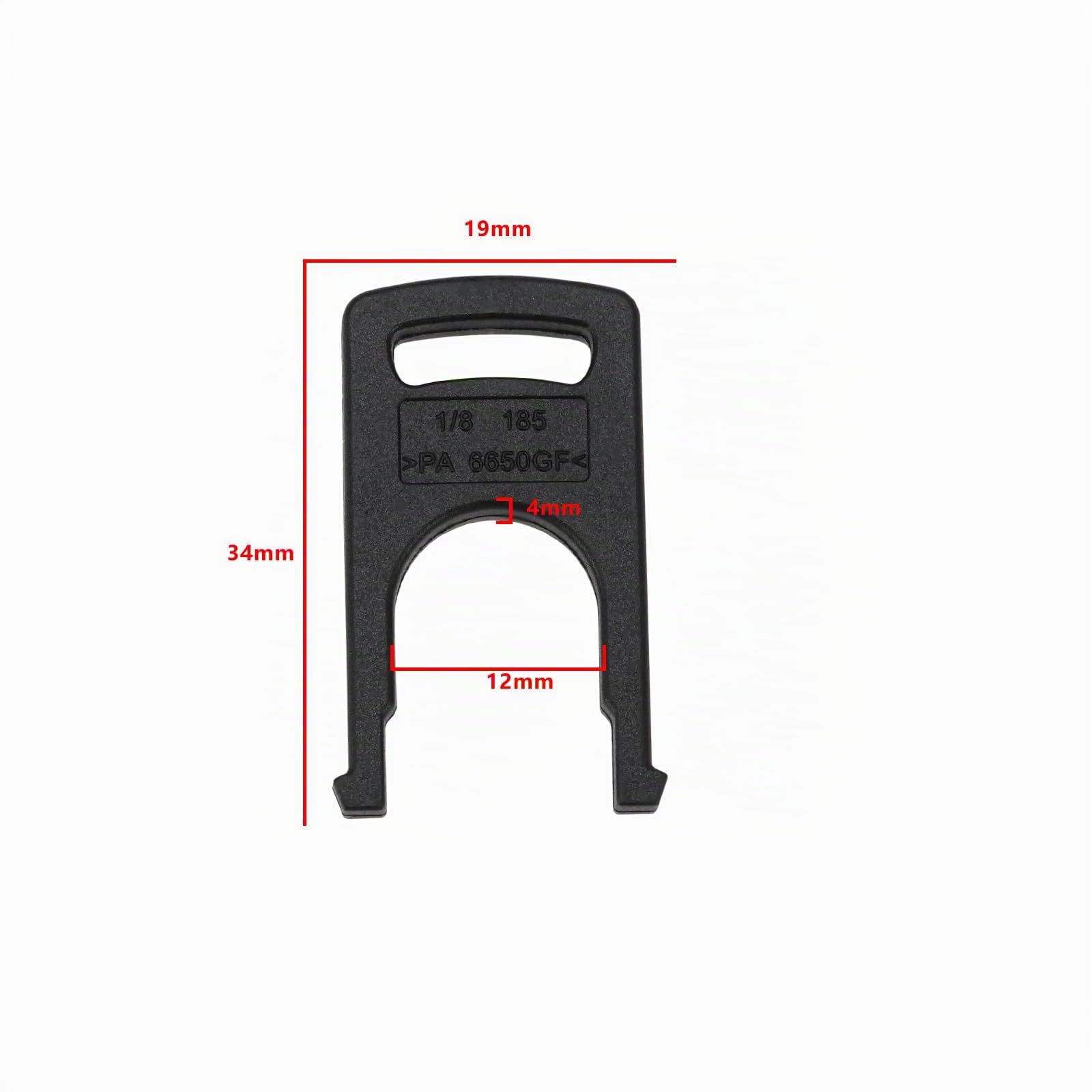 SG Store 3 Unidades Clip en C Clip en U Abrazadera de Gatillo para Hidrolavadora Mango de Pistola Manguera de Liberación Rápida Compatible con Karcher K Series 50371400