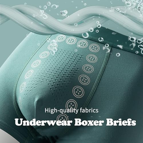 4 Packs Proplshove Underwear Magnetic, Men's Energetic Massage Magnetic Underwear for All-Day Comfort and Support4