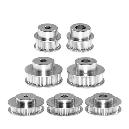 【Printer Accessories】 GT2 Timing Pulley 30 36 40 60 Tooth Wheel Bore 5mm 8mm Aluminum Gear Teeth Width 6mm 2GT for 3D Printer Parts GT2 Timing Pulleys(36T W6 B10)