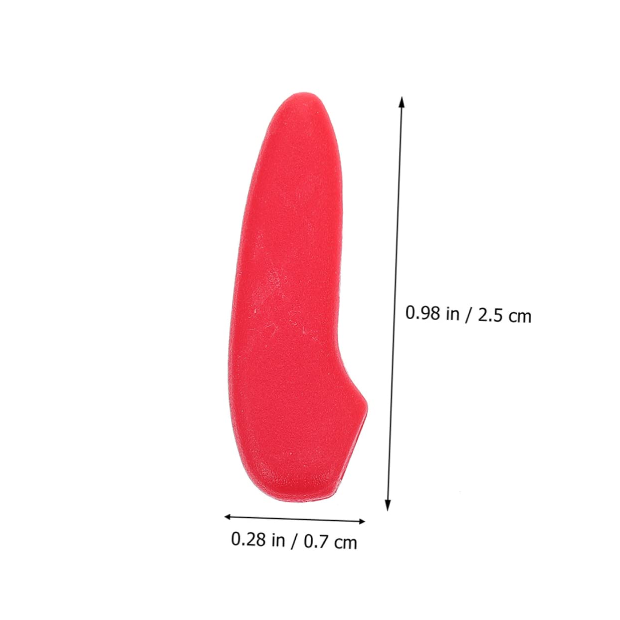 Alipis 30Pcs Red Cutter Tip Guards Plastic Knife Sleeves for Kitchen Supplies Protective Covers for Knives Tips Easy to Store and Transport for Fruit Cutters