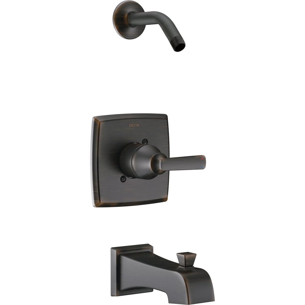 Garniture douche Delta Ashlyn chic finition Venetian Bronze pour rénovation salle de bain