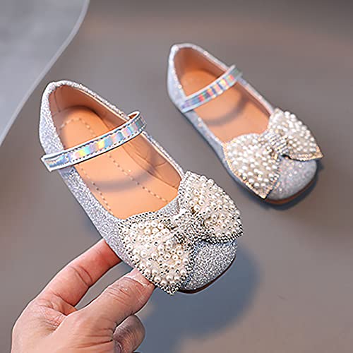 Little Girls Crystal Bling Baby Sandals Kids Low Heel Pearl Rhinestone Bow Shoes Jelly Sandals2