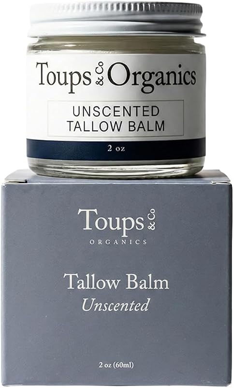Toups & Co Balm de Sebo sem fragrância para rosto e corpo, 56 g