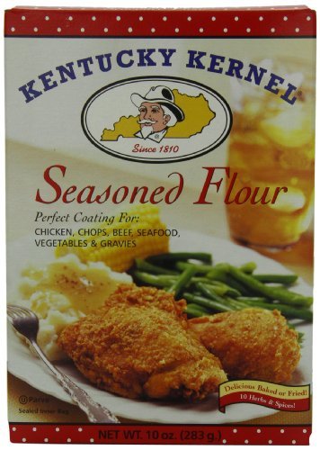 Kentucky Kernel Seasoned Flour, 10-Ounce (Pack of 12) by Kentucky Kernal