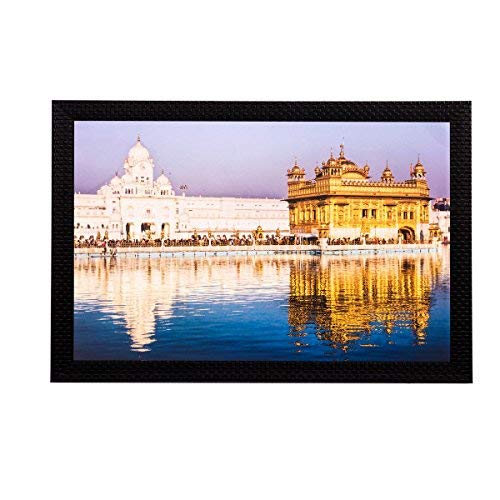 Pintura UV del Templo Dorado para decorar salones elegantes con cuadros multicolor