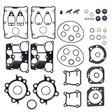 Cylinder Top End Gasket Harley Big Bore Kit Compatible for Davidson Dyna 1550 Twin Cam 95CI Big Bore 1999-2006