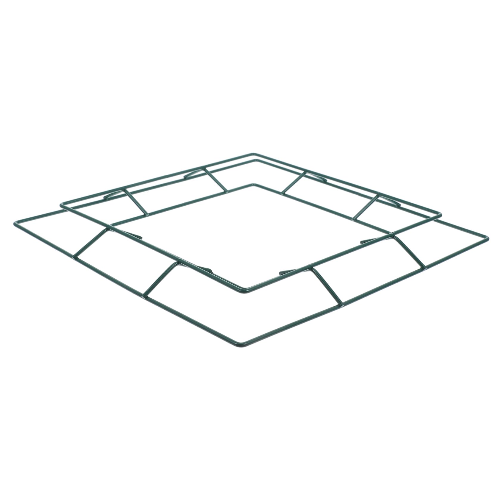 ERINGOGO Metal Floral Frame Iron Wire Wreath Forms DIY Wreath Support Wall Mount Decor