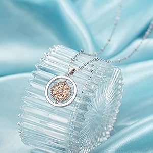 Shonyin graduation gifts for her 2025 rotate compass necklace for women sobriety gifts for students granddaughter daughter best friends coworker  urban country home decor