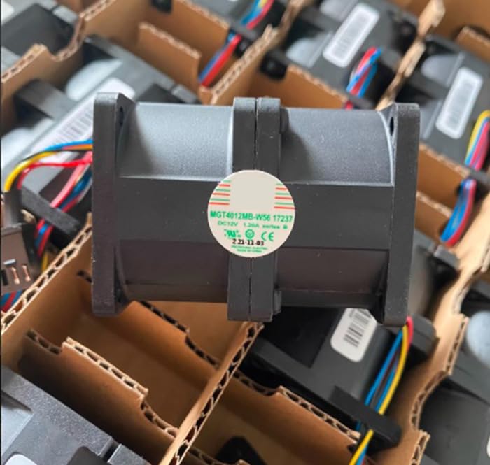 Magic 4056 MGT4012MB-W56 - Ventilador de refrigeración para servidor de 4 cables, 12 V, 1.2 A, 40 x 56 mm