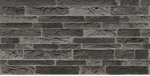 Grace Baltic Paneles de pared 3D con aspecto de ladrillo, revestimiento de piedra, revestimiento de poliestireno, para salón, cocina, baño, balcón, dormitorio, parte trasera, mostrador, teras,