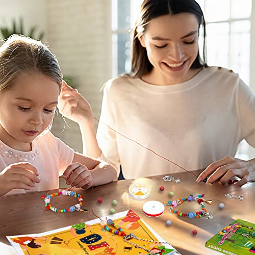 Perline Colorate dei Bambini Set, Gioielli Fai da