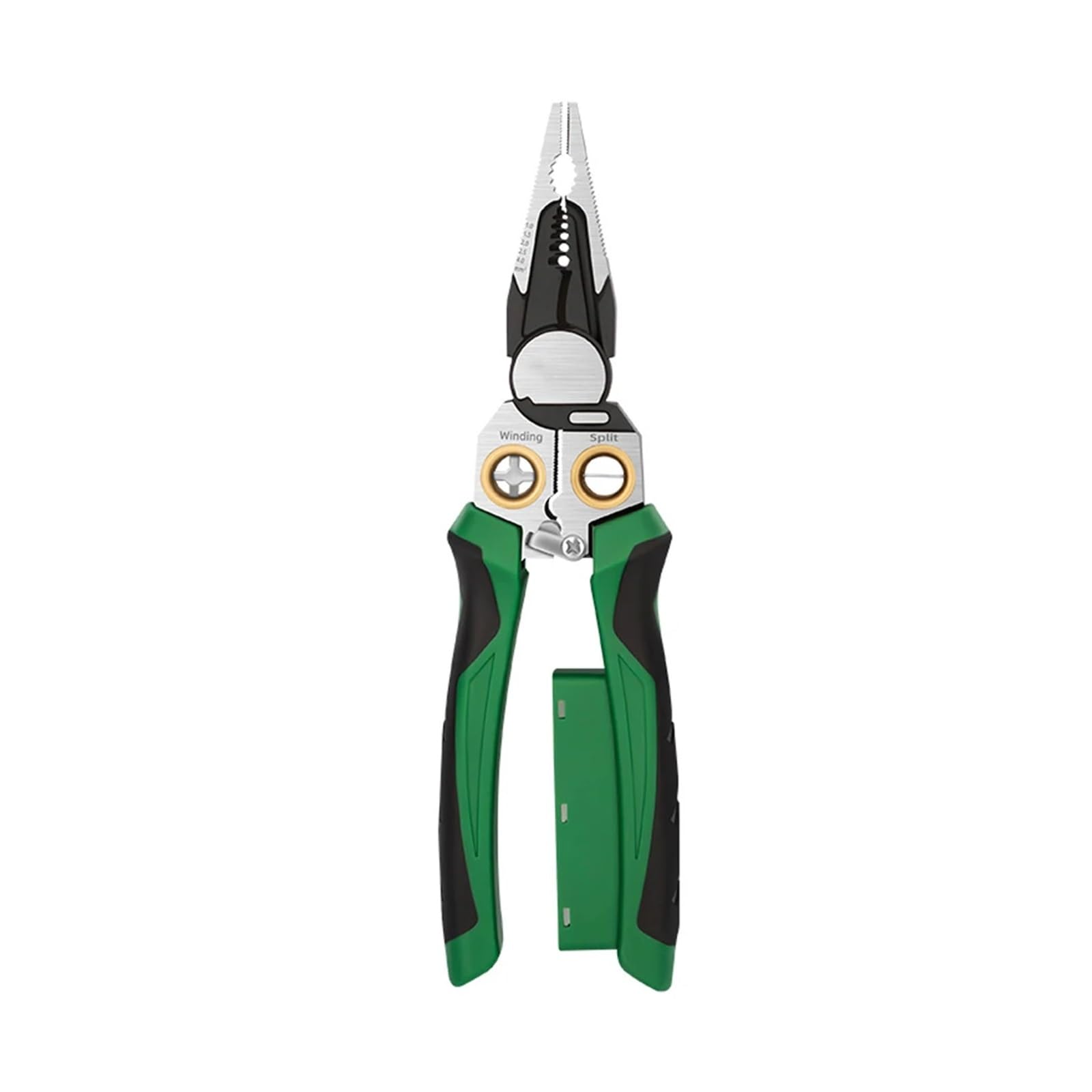 Multifunctional Wire Stripper with Voltage Tester Versatile Stripping Pliers Electricity Measurement Cutting Crimping Plier