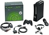Schwarz Xbox 360 - Konsole Elite mit 120 GB Festplatte inkl. Lego Indiana Jones + Kung Fu Panda