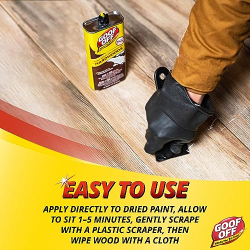 GOOF OFF FG900 Splatter Hardwoods Dried Paint Remover, – 12 oz. can, 12 Ounces - Thumbnail 5