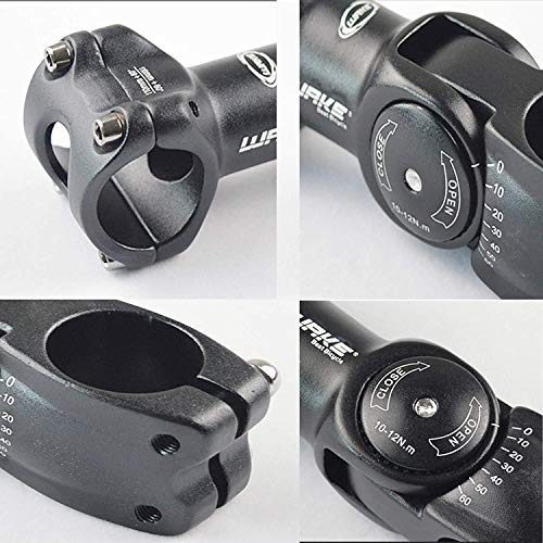GOEXM 25.4mm MTB Bicycle Stem 110mm Mountain Bike Adjustable Raise up Handlebar Tube Stem for Most Bike Road Bike MTB BMX
