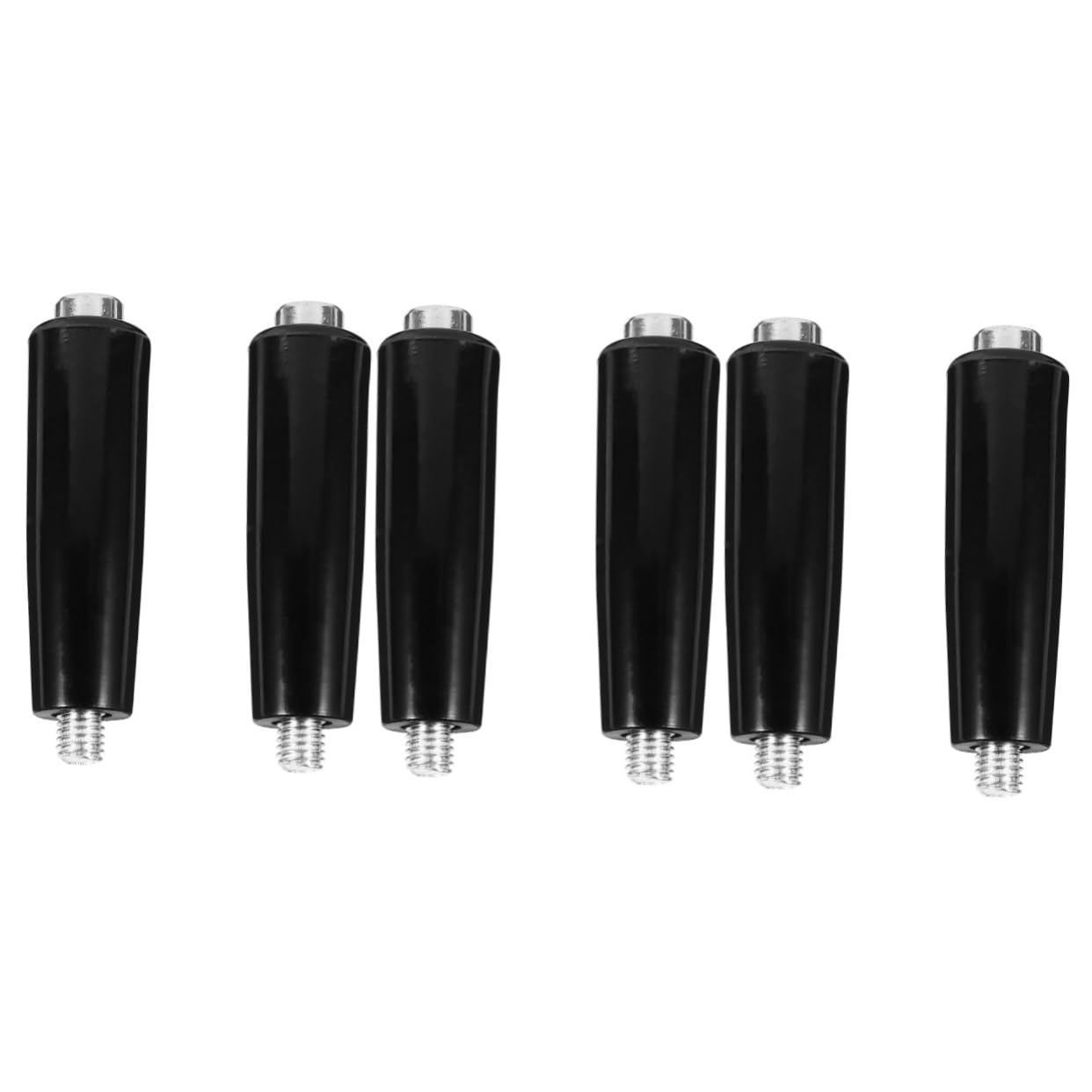 Happyyami 3sets Machine Tool Handwheel Universal Machine- Tool Rotate Handles Thread Male Stem Grinding Machine Handwheel Screw Knobs Handgrips Revolving Handles Bakelite Black 2pcs*3