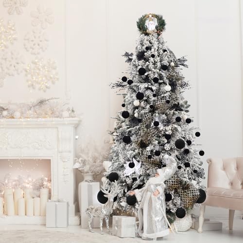 CristBest 24-Pack Christmas Tree Picks Ornaments, Artificial Glitter Berry Stem Glittery Twigs Ornaments for Christmas Tree Decorations, Small Vase, Holiday, Wedding, Party Decorations (Green) - image 6
