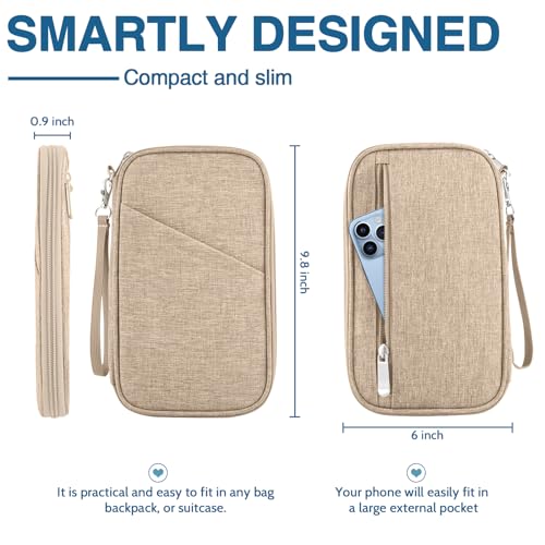 Topbag PASSPORT HOLDER FAMILY Women Rfid Blocking Passport Wallet thumb #1