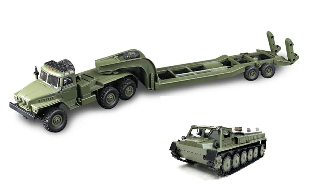 Amazon.co.jp: HEART-EN 1/16 WPL B36-3 6WD RTR ミリタリートレーラー