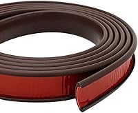 Vista 10 de Bandas de borde de madera contrachapada en forma de U – Ajuste de borde de 1/2 pulgada, borde autoadhesivo para escritorio, mesa, encimera, muebles