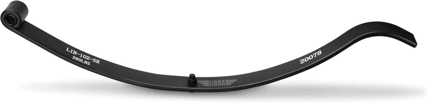 LIBRA Trailer Leaf Spring 1 Leaf Slipper 250lbs Cap for 500lbs Axle