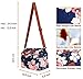 Leakproof Insulated Lunch Tote Bag with Adjustable & Removable Shoulder Strap, Durable Reusable lunch Box Container for Women/Men/Kids/Picnic/Work/School-Peony Blue