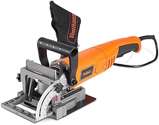 VonHaus 8.5 Amp Wood Biscuit Plate Joiner with 4" Tungsten Carbide Tipped Blade