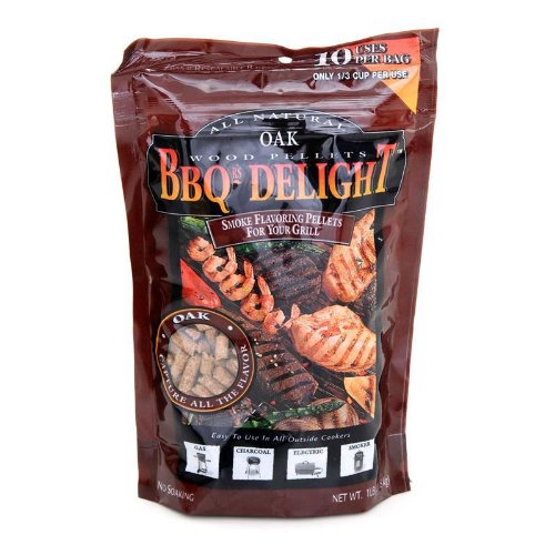 BBQ'rs Delight Oak Wood Pellets 1lb Bag