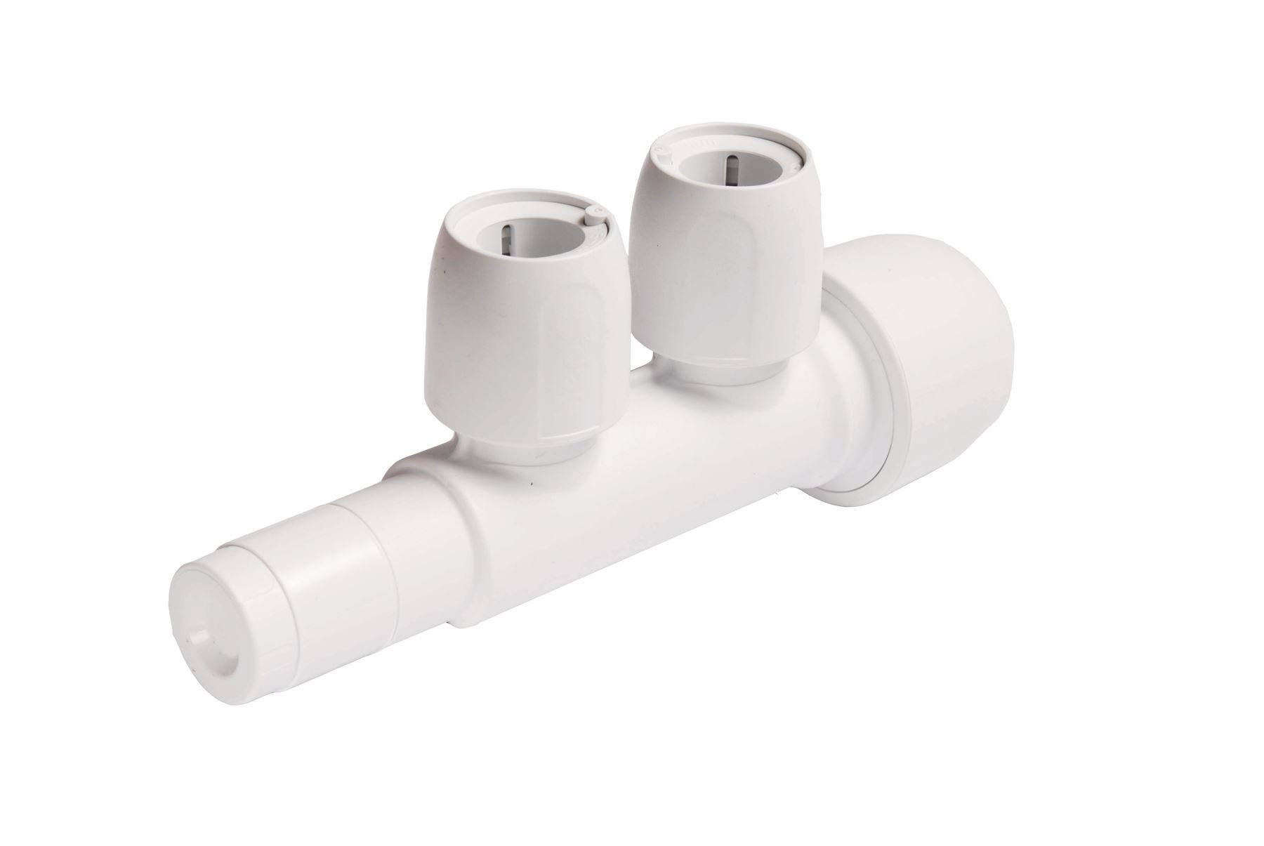 Hep2O 22mm x 15mm 2 Port Closed Manifold - Pack of 2