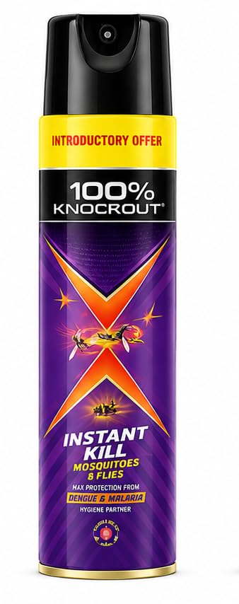 Flying Insect Killer Spray 200ml | Mosquito & Fly Killer Spray | 100% Knockout Formula for Instant Mosquito & Fly Control-image-37