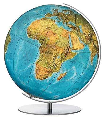 Columbus Verlag 20 40 81 Swarowski Luminous Globes with Matt Fitting, Table Models, 40 cm, Multi Color