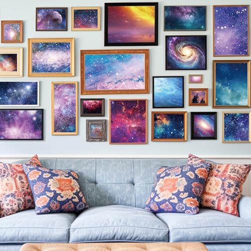 Papier à motif galaxie pour personnaliser votre bulletin et créer un décor mural