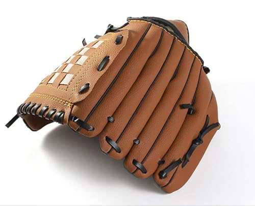 Kids Baseball Glove Soft Pu Leather Cushion Left Hand Glove Softball Tee Ball Glove Mitts Easy Break In Right Hand Throw Youth Teeball Fielding Glove Infielder's Mitt For Boys Girls Child 11.5 Inch #TOP2