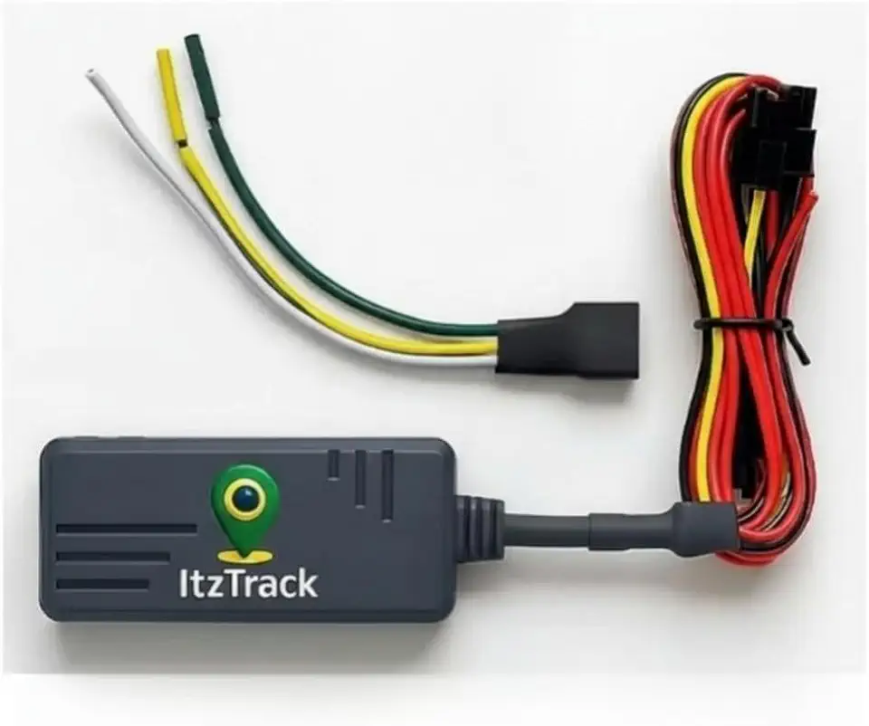 Rastreador Veicular J16 4G Ativado no App ItzTrack com Tecnologia 4G/5G, Instalação Simplificada 3 Fios, Compatível com iOS e Android