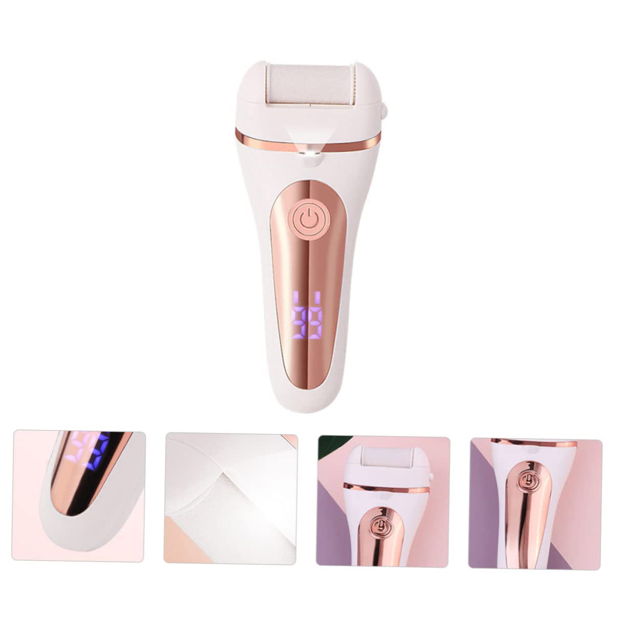 Levigatrice Elettrica Per Piedi Dispositivo Cura Piedi Rimozione Calli Accessori Pedicure Ricarica Usb Adatto Uomini Donne