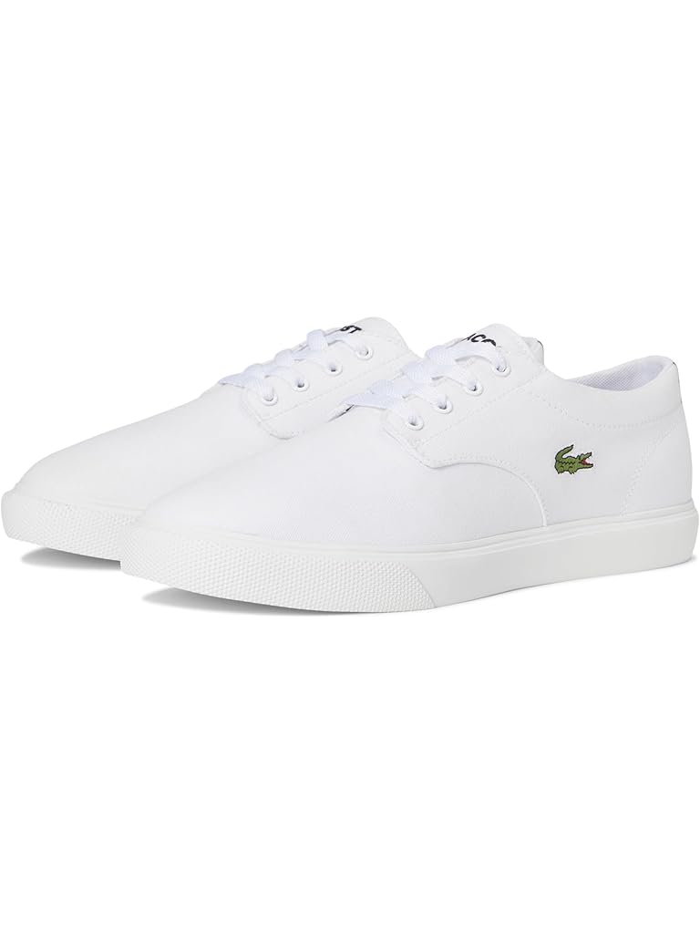 White Lacoste Grip Base Sneakers