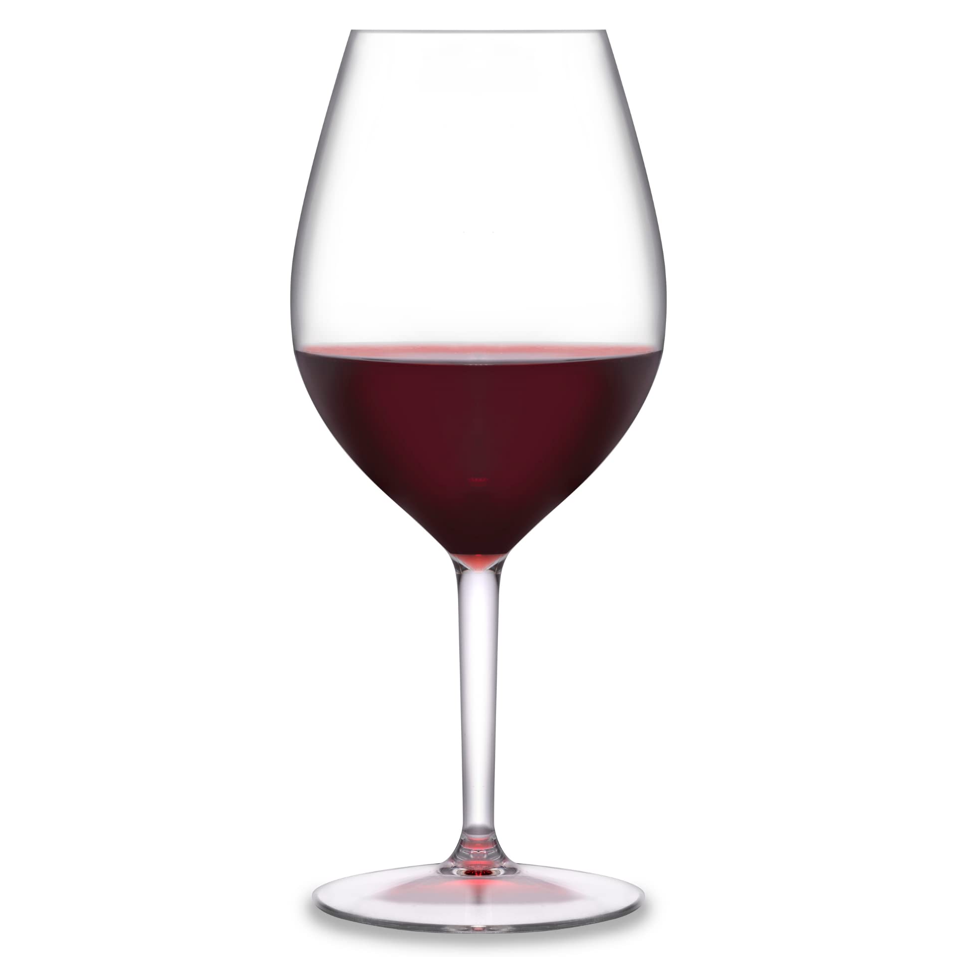 AIOS Copas de vino irrompibles Tritan sin BPA, gran capacidad de 510 ml (juego de 6)