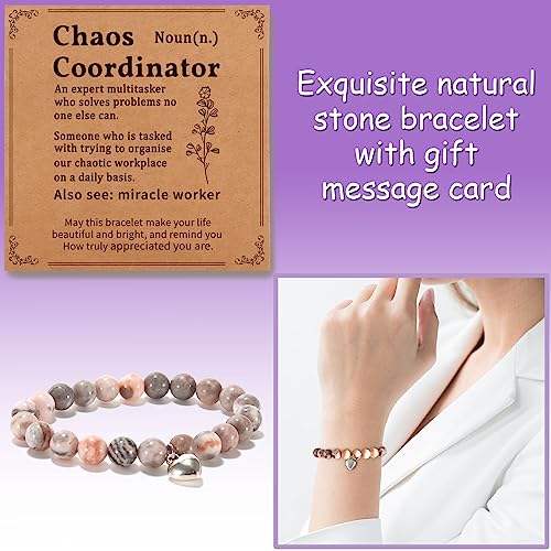 Coworker Chaos Coordinator Gifts For Women, Thank You/Appreciation Gifts For Female Teacher Boss Nurse Supervisor, Birthday Gifts For Friend Mom, Cool Purple Gift 12Oz Coffee Mug/Tumbler #TOP1