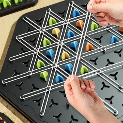 Image of STEM Geoboard Puzzle Game - Multicolor Pegboard with Rubber Bands and Shapes | Educational Math & Geometry Toy for Kids | Brain Development & Creativity Learning Toy