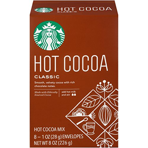 Starbucks Classic Hot Cocoa Mix, 1 Ounce Packet, 8 Count, Pack of 3