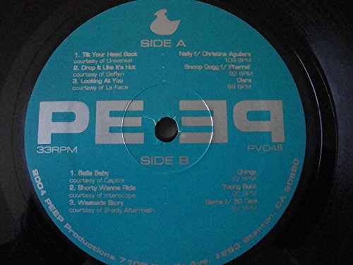 PEEP PRODUCTION PVO48 2004 VINYL LP COMPILATION NELLY CHRISTINA CIARA CHINGY YOUNG BUCK 50 CENT