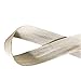 QIANF Twill Tape Ribbon 100% Cotton Natural Color 1 Inch Wide 50 Yard Roll Herringbone Tape(1 Inch-50Yard, Off-White)