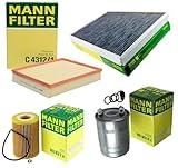 Oil Air Carbon Cabin Fuel Filter Kit for Sprinter 2500 3500 3.0L