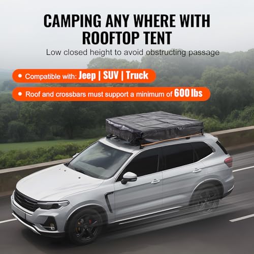 VEVOR Hard Shell Family Roof Tent