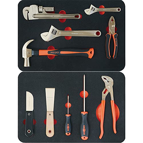 Set de Herramientas No Chispeantes 10 Piezas WEDO