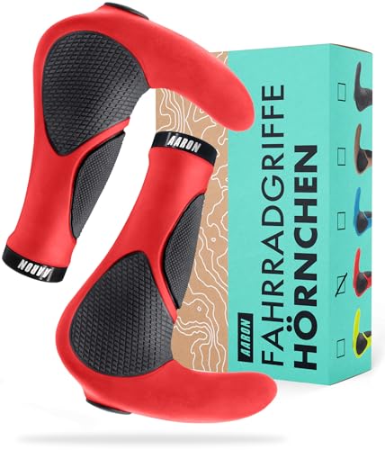 AARON Horn - Lenker Griffe mit Gel Dämpfung - ergonomische...