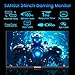 SANSUI 24 Inch Gaming Monitor 180Hz, DP 1.4 & HDMI 2.0 Ports High Refresh Rate Computer Monitor, Racing FPS RTS Modes, 1ms Response Time 110% sRGB (ES-G24F4, HDMI Cable Included)