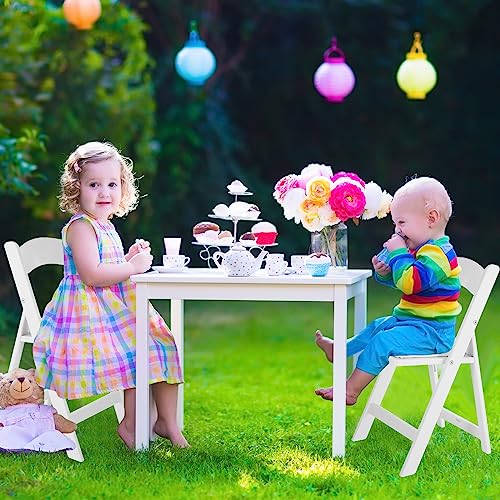 Fairysandy QIA-FAIRYSANDY-0404 10 Pack 220 Lbs Weight Plastic Kids Folding Chairs Bulk thumb #5